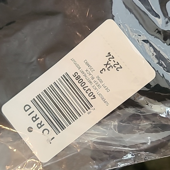 Brand new with tags, torrid supersoft lace sweetheart bodysuit. - Picture 7 of 8